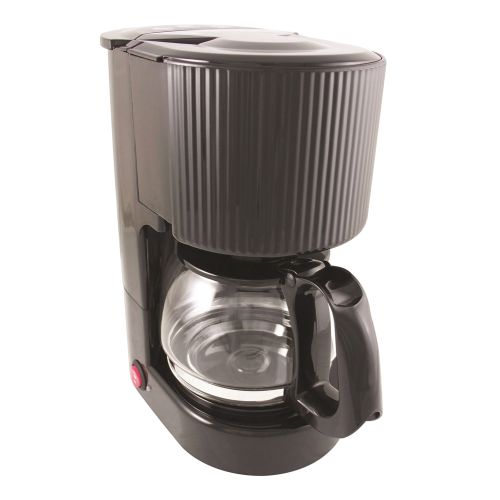 4 Cup Coffeemaker Black with Glass Carafe